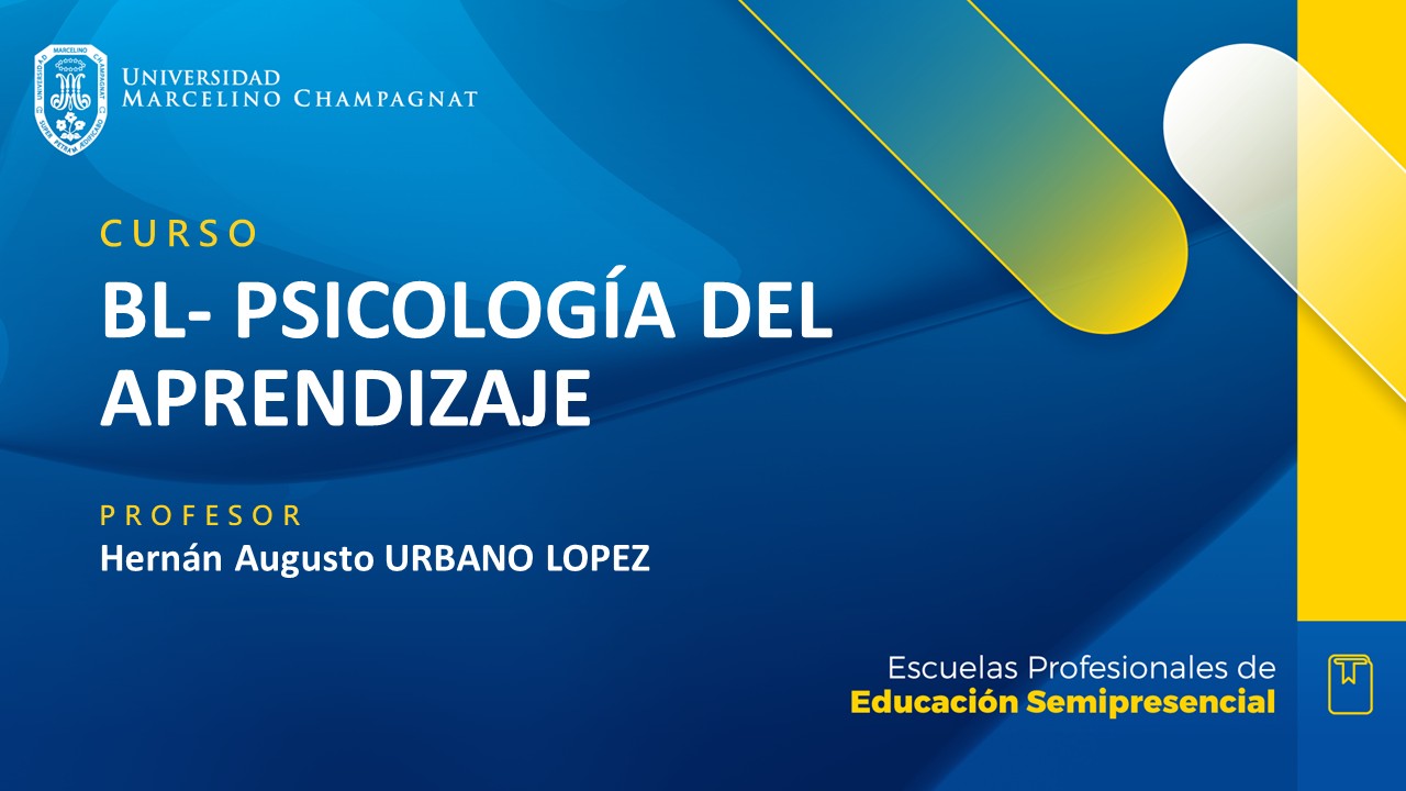 + BL - PSICOLOGIA DEL APRENDIZAJE (URBANO)