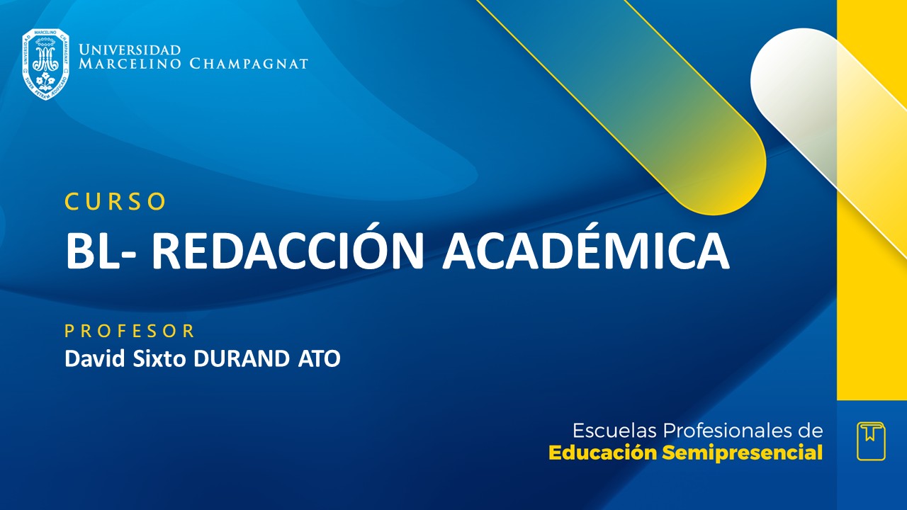+ BL - REDACCION ACADEMICA ( DURAND)