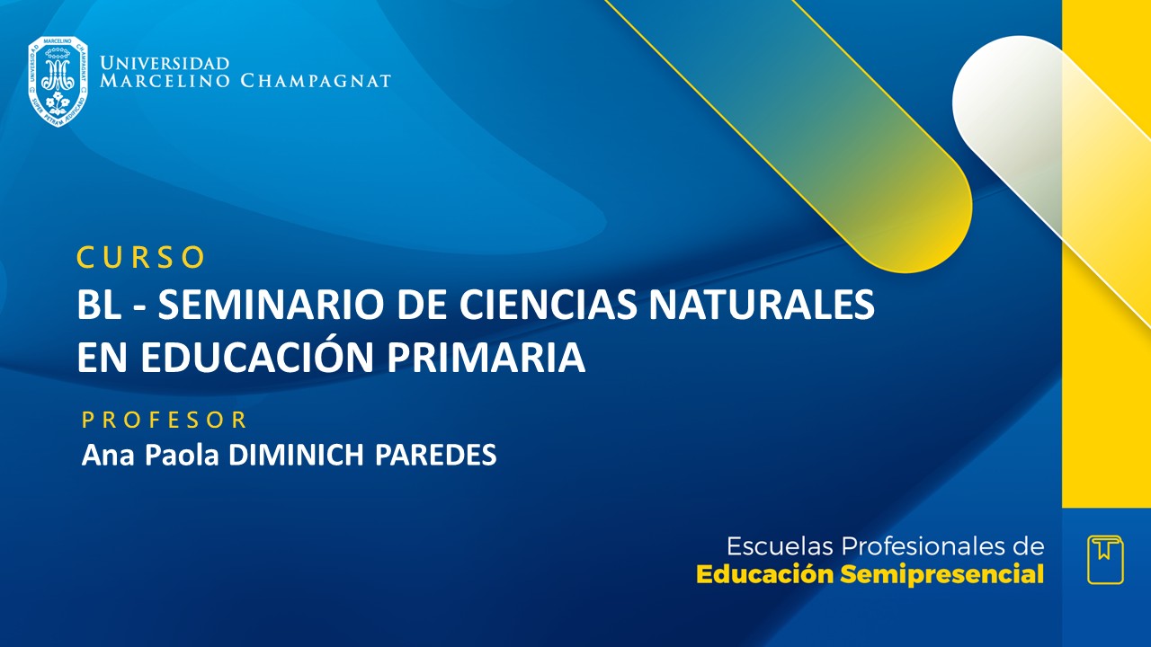 + BL - SEMINARIO DE CIENCIAS NATURALES EN EDUCACION PRIMARIA