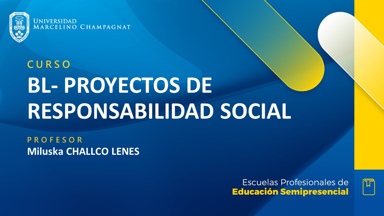 + BL - PROYECTOS DE RESPONSABILIDAD SOCIAL