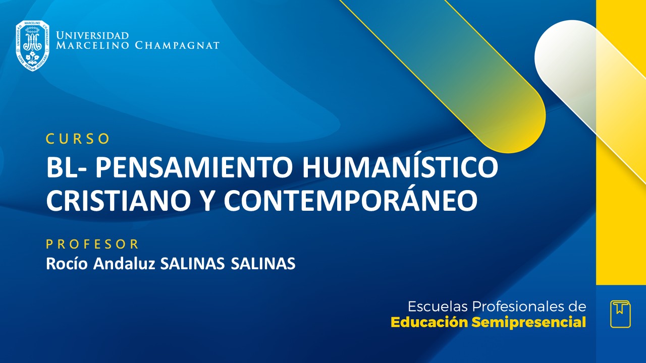 + BL - PENSAMIENTO HUMANISTICO-CRISTIANO CONTEMPORANEO (SALINAS)