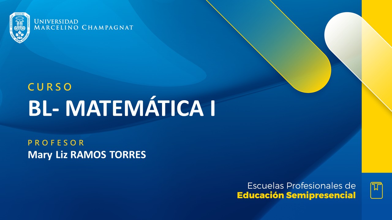 + BL - MATEMATICA I (RAMOS)