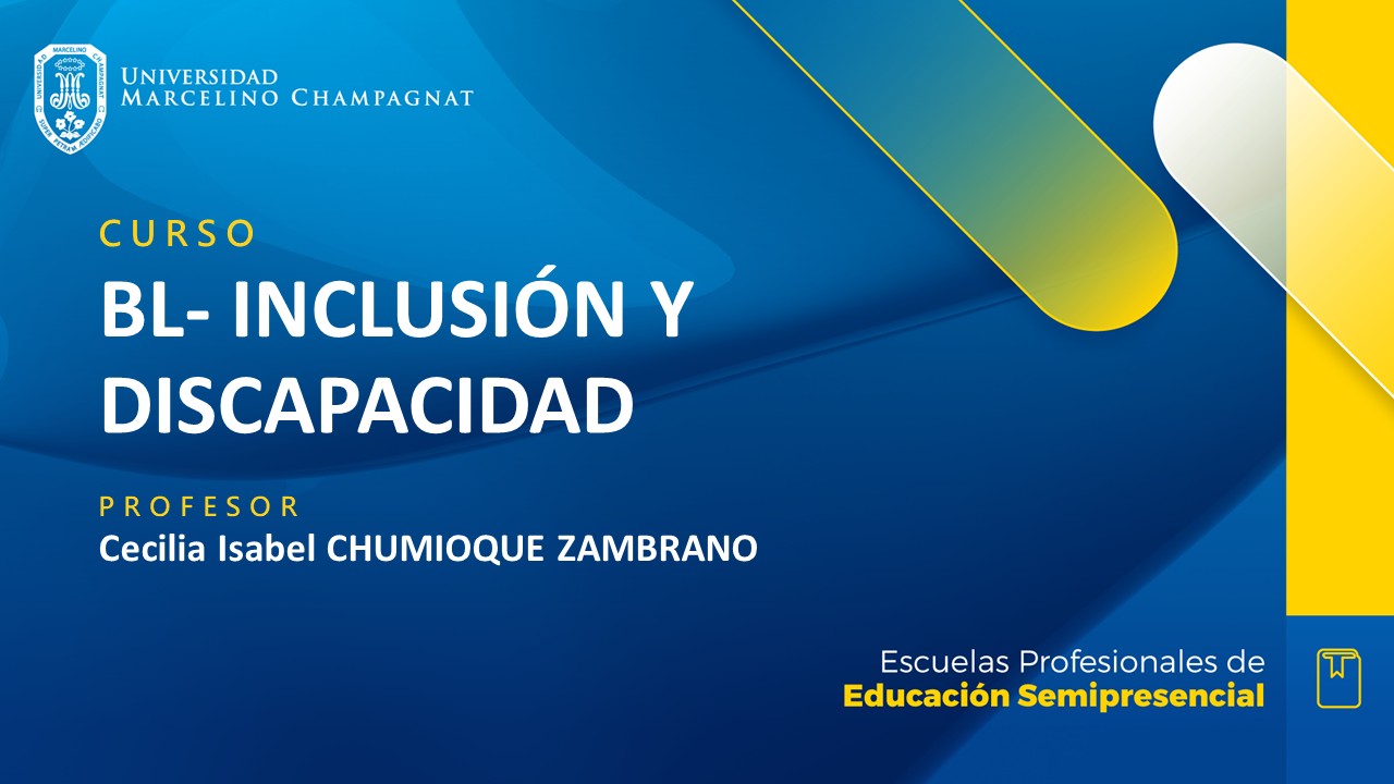 + BL - INCLUSION Y DISCAPACIDAD