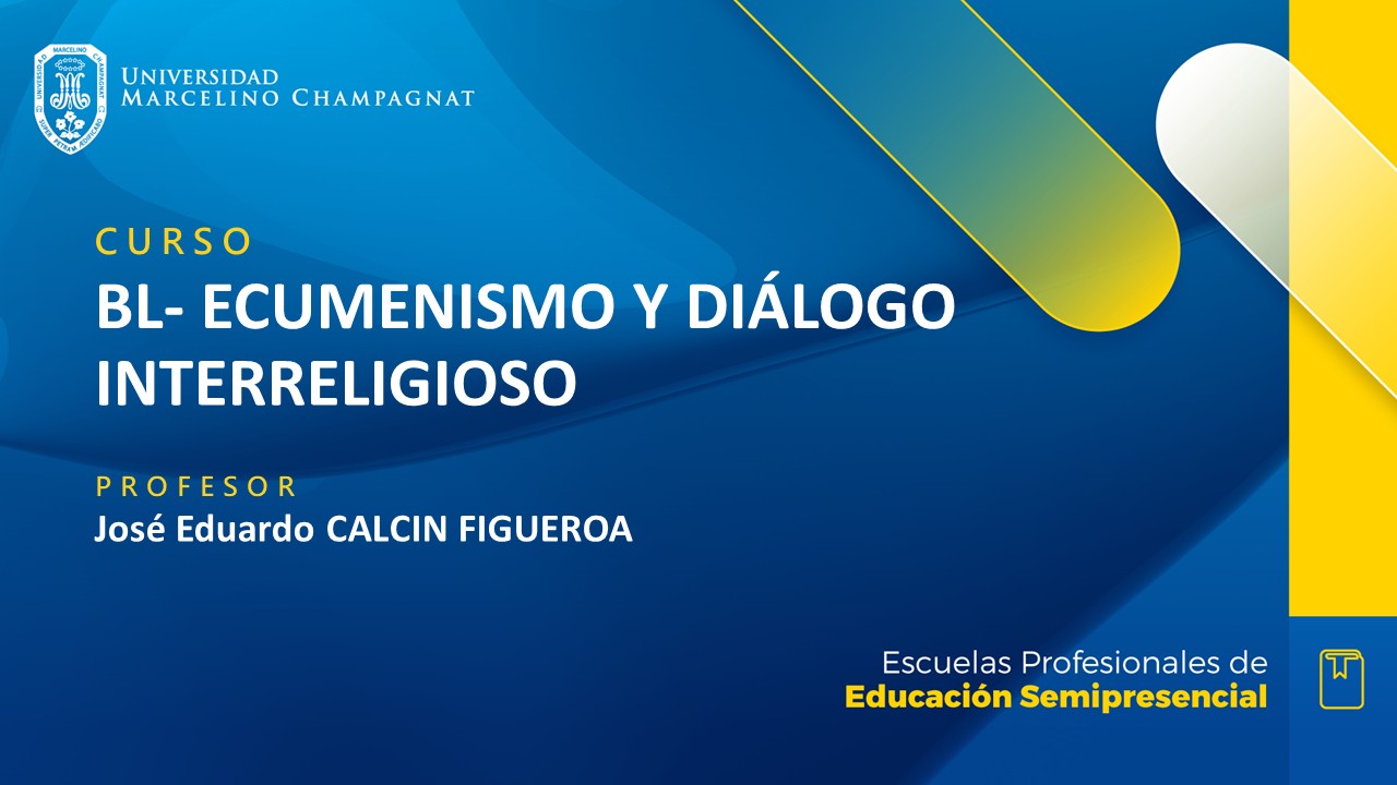 + BL - ECUMENISMO Y DIALOGO INTERRELIGIOSO