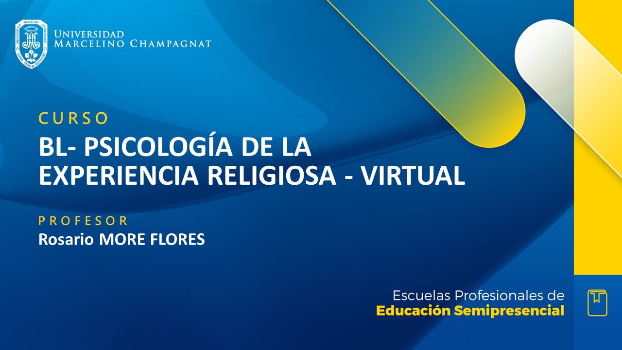 + BL PSICOLOGIA DE LA EXPERIENCIA RELIGIOSA - VIRTUAL