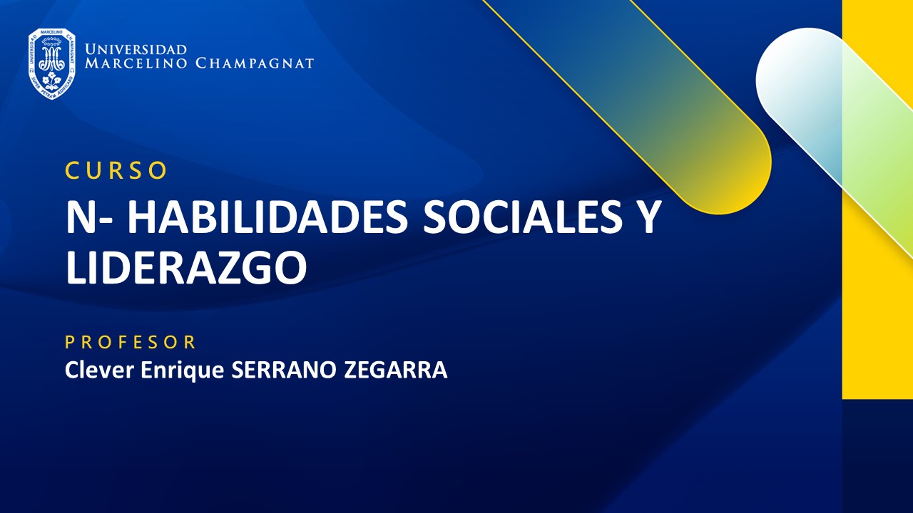 + N -  HABILIDADES SOCIALES Y LIDERAZGO