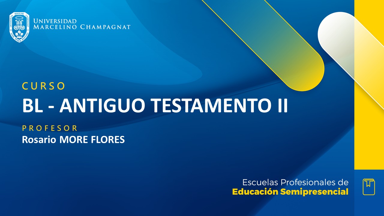 + BL - ANTIGUO TESTAMENTO II