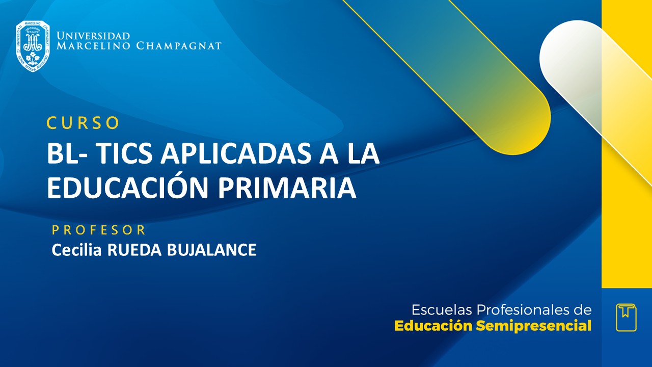 + BL - TICS APLICADAS A LA EDUCACIÓN PRIMARIA