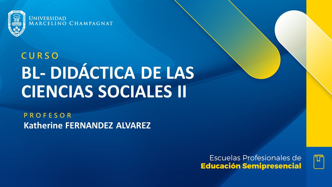 + BL - DIDÁCTICA DE LAS CIENCIAS SOCIALES II
