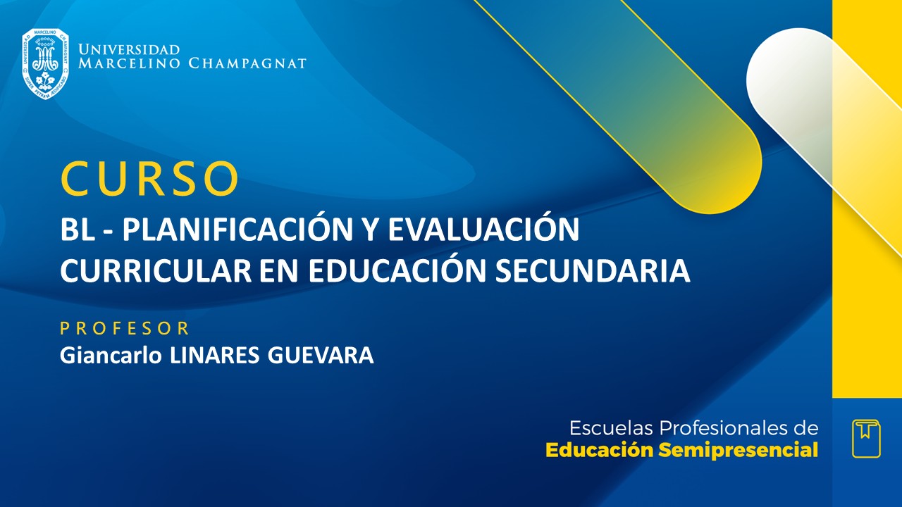 + BL PLANIFICACION Y EVALUACION CURRICULAR EN EDUCACION SECUNDARIA