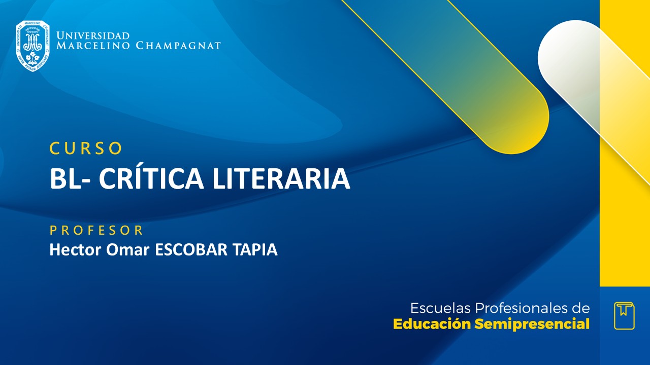 + BL - CRÍTICA LITERARIA