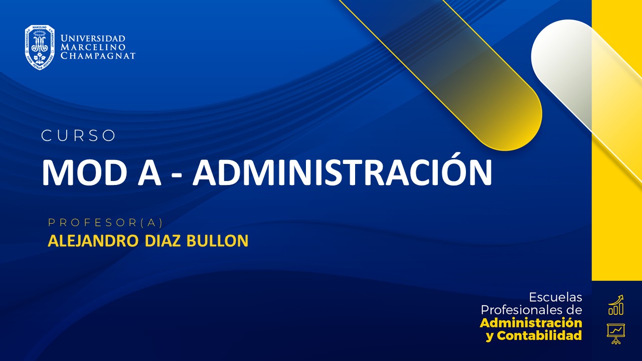 MOD A - ADMINISTRACION