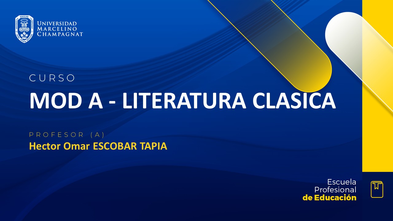 MOD A - LITERATURA CLASICA