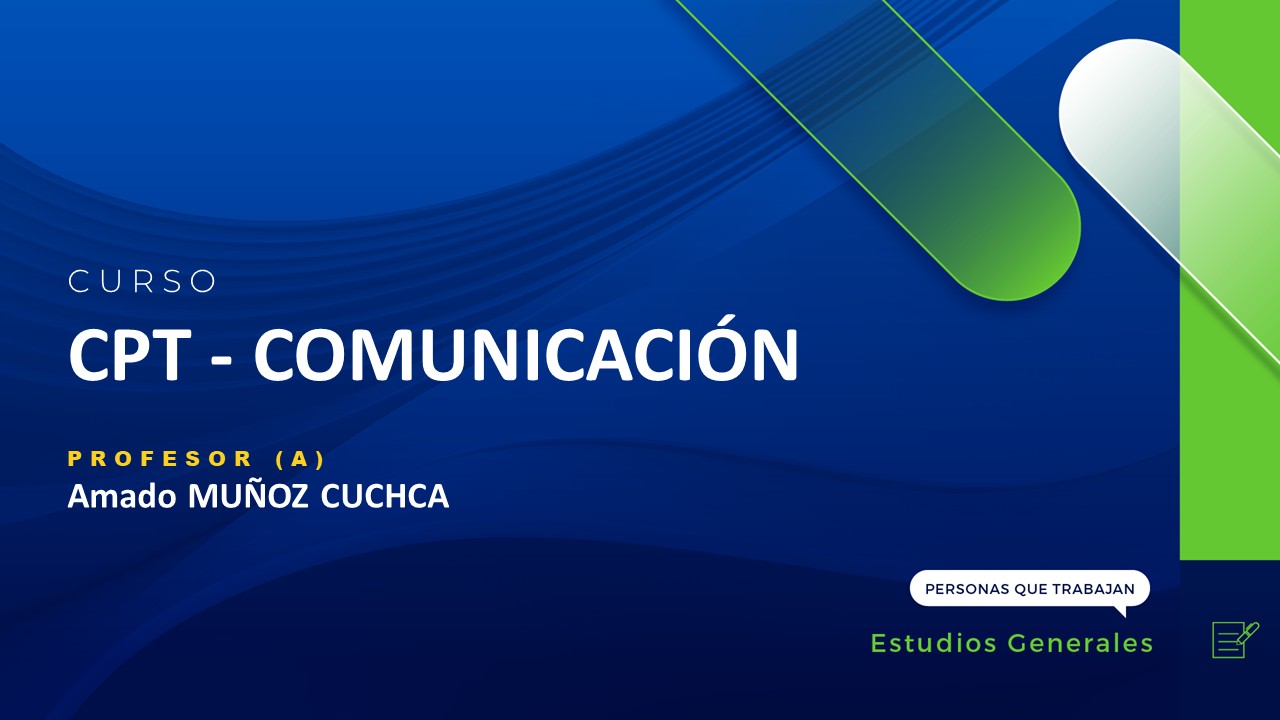 CPT - COMUNICACIÓN  2026-I (AMADO MUÑOZ)