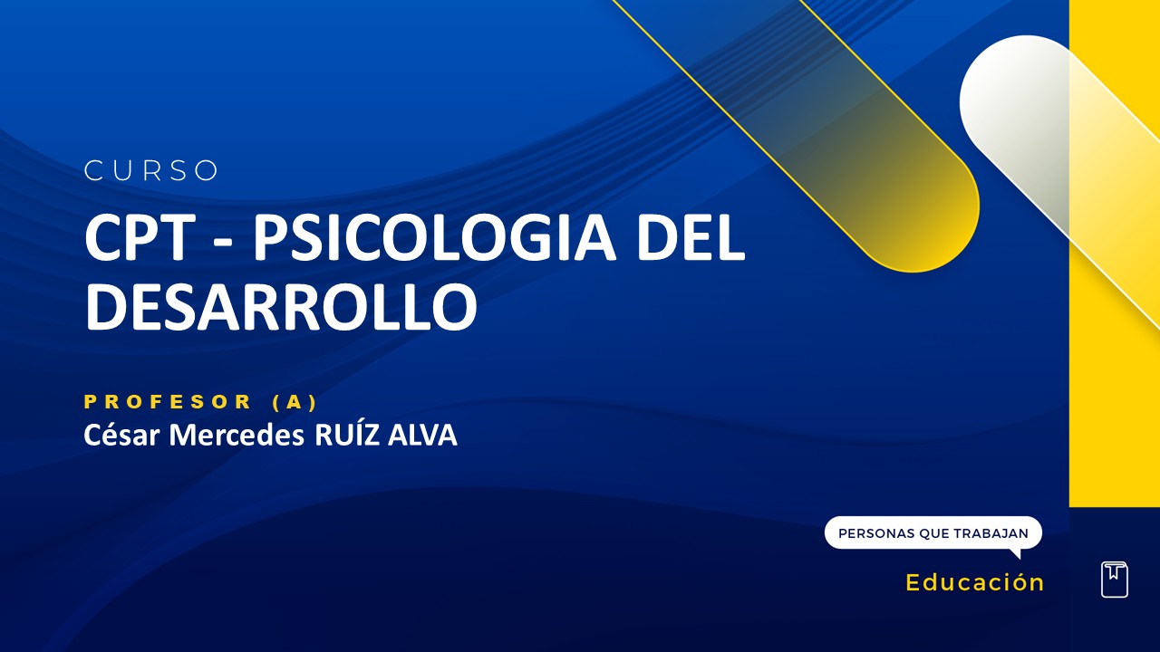 CPT - PSICOLOGIA DEL DESARROLLO