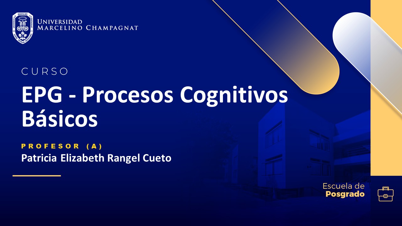 EPG - Procesos Cognitivos Básicos