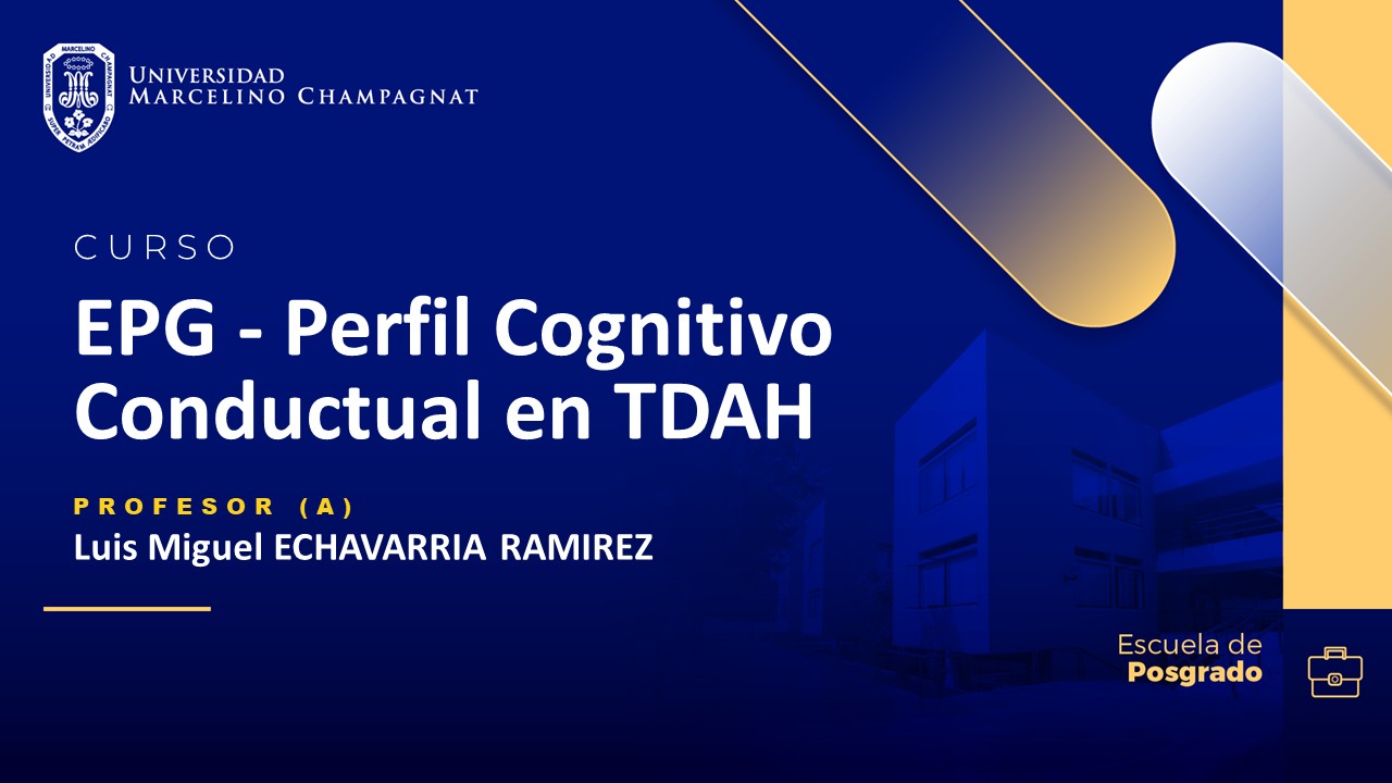 EPG - Perfil Cognitivo Conductual en TDAH