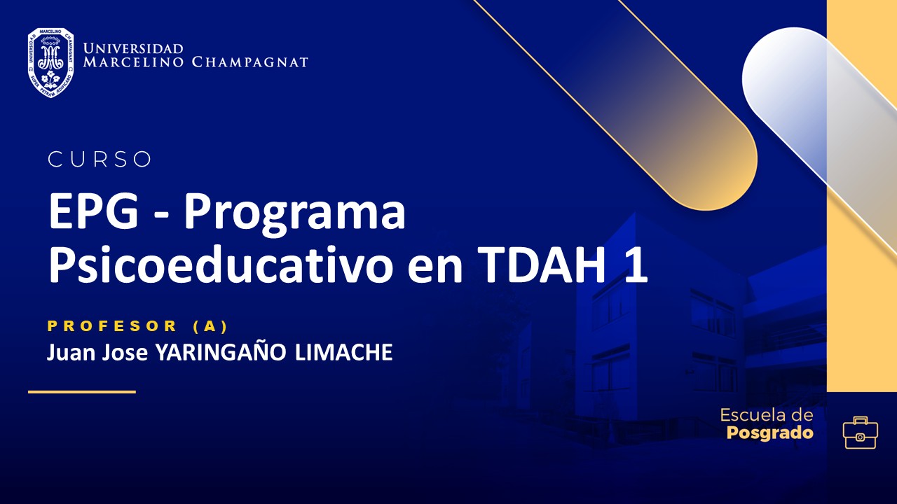 EPG - Programa Psicoeducativo en TDAH 1