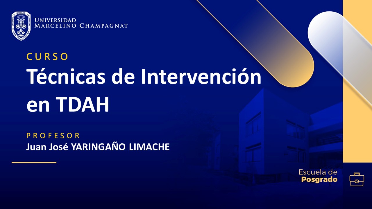 EPG - Técnicas de Intervención en TDAH