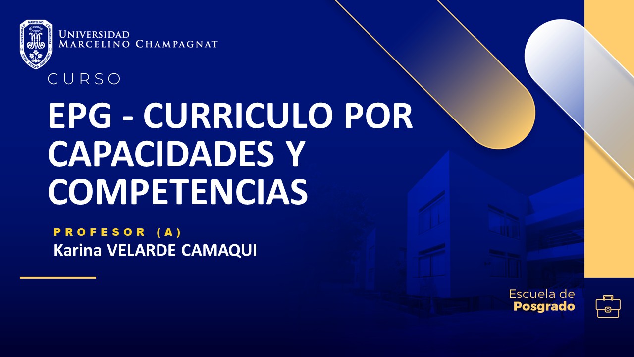 EPG - CURRICULO POR CAPACIDADES Y COMPETENCIAS