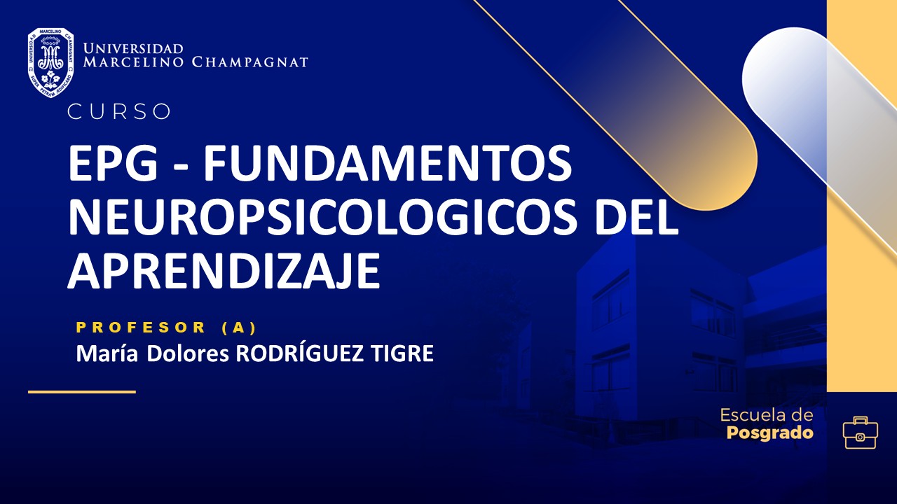 EPG - FUNDAMENTOS NEUROPSICOLOGICOS DEL APRENDIZAJE
