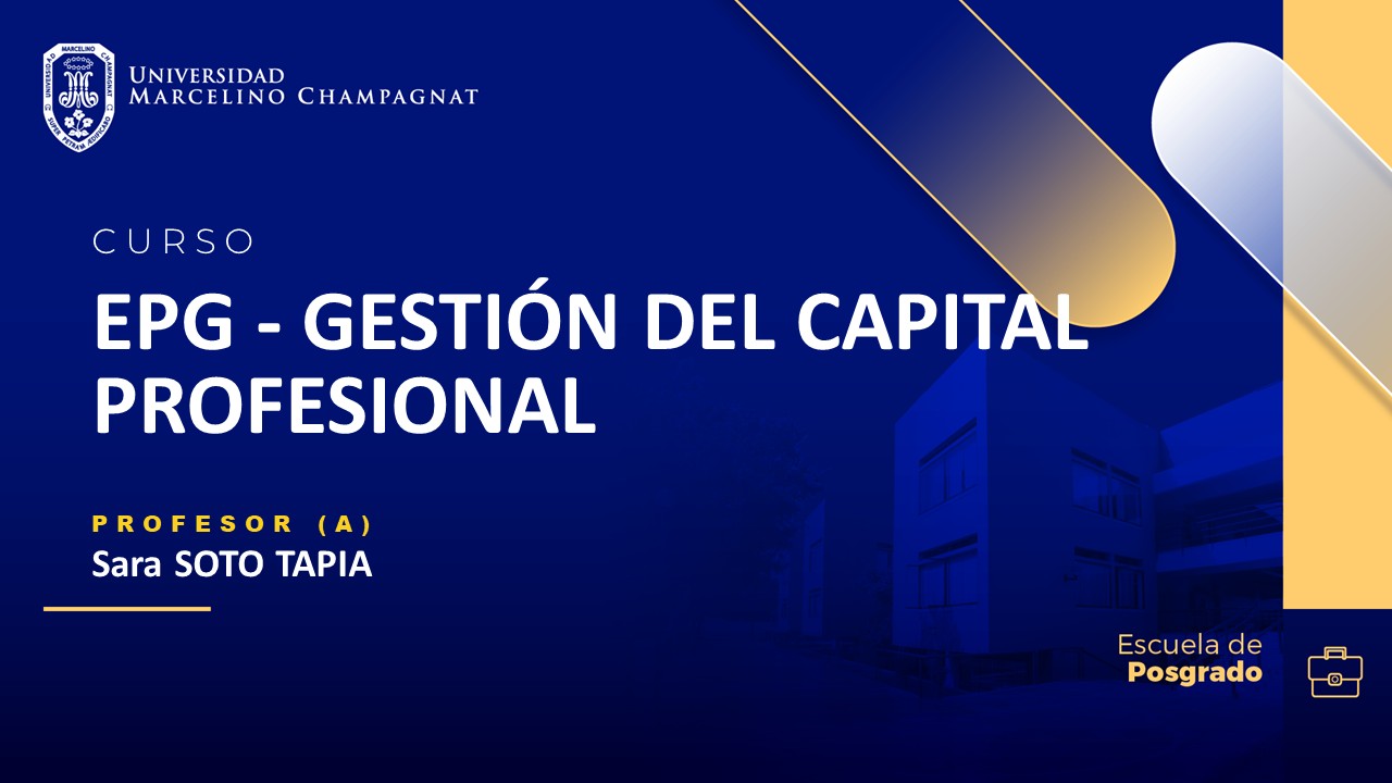 EPG - GESTIÓN DEL CAPITAL PROFESIONAL