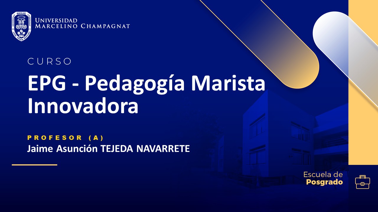 EPG - Pedagogía Marista Innovadora