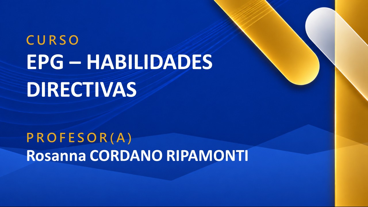 EPG - HABILIDADES DIRECTIVAS