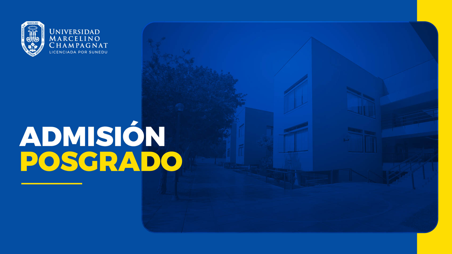 ADMISIÓN MAESTRÍA EN EDUCACIÓN INCLUSIVA CON ATENCIÓN A LA DIVERSIDAD