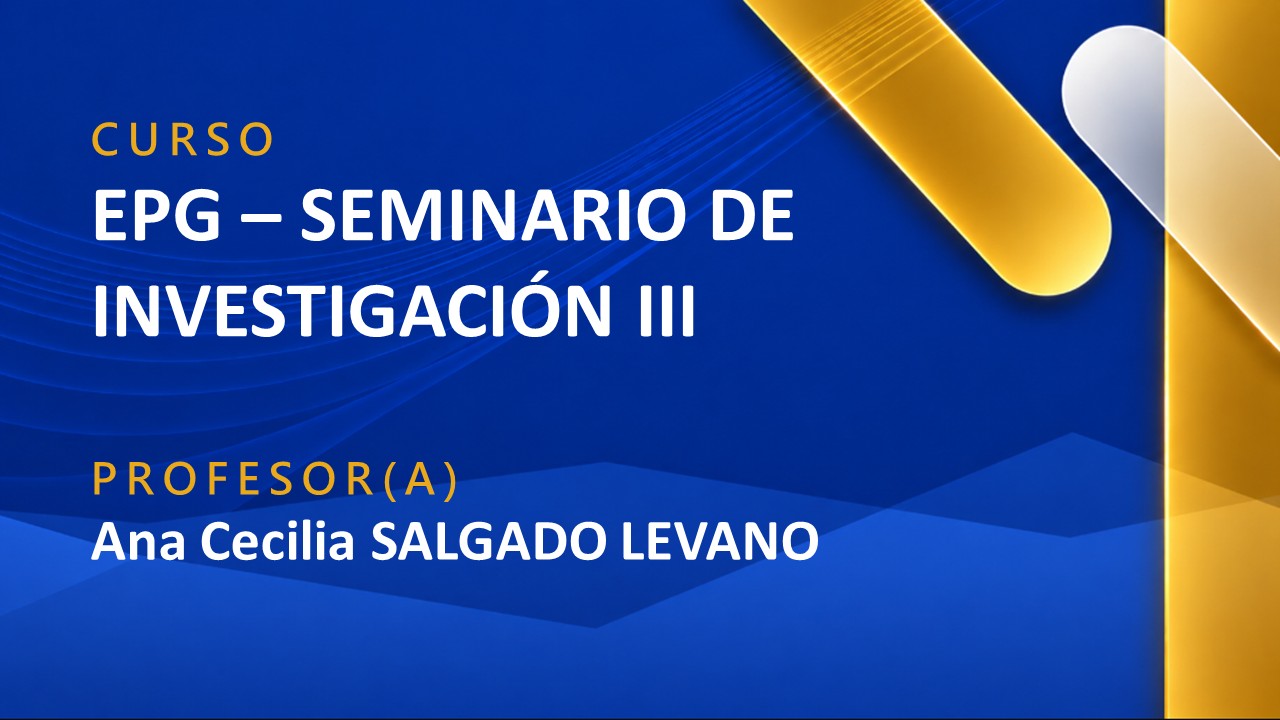EPG - SEMINARIO DE INVESTIGACIÓN III