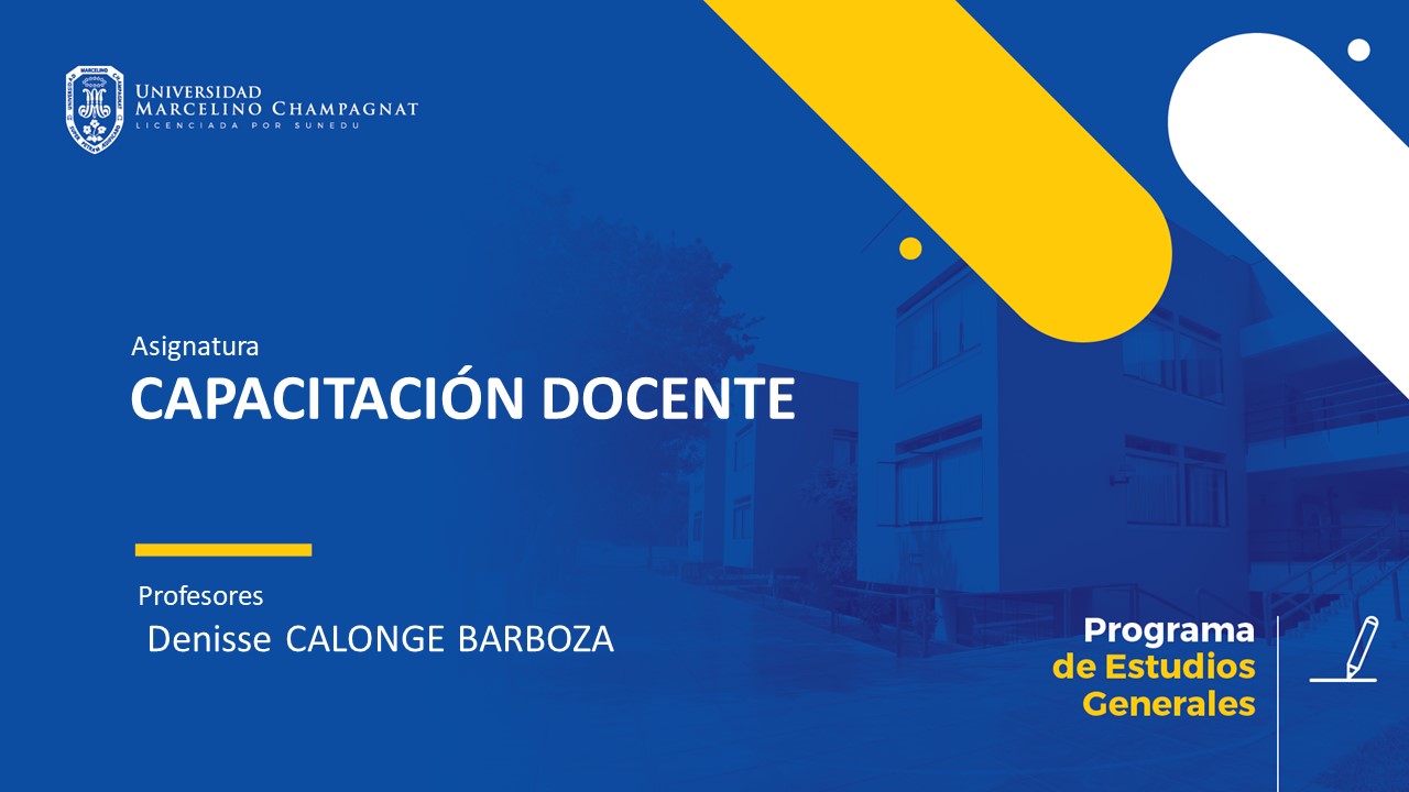 CAPACITACIÓN DOCENTE