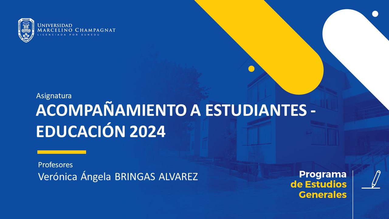 ACOMPAÑAMIENTO A ESTUDIANTES - EDUCACIÓN 2024