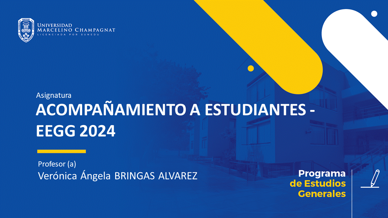 ACOMPAÑAMIENTO DOCENTE - ESTUDIOS GENERALES 2024