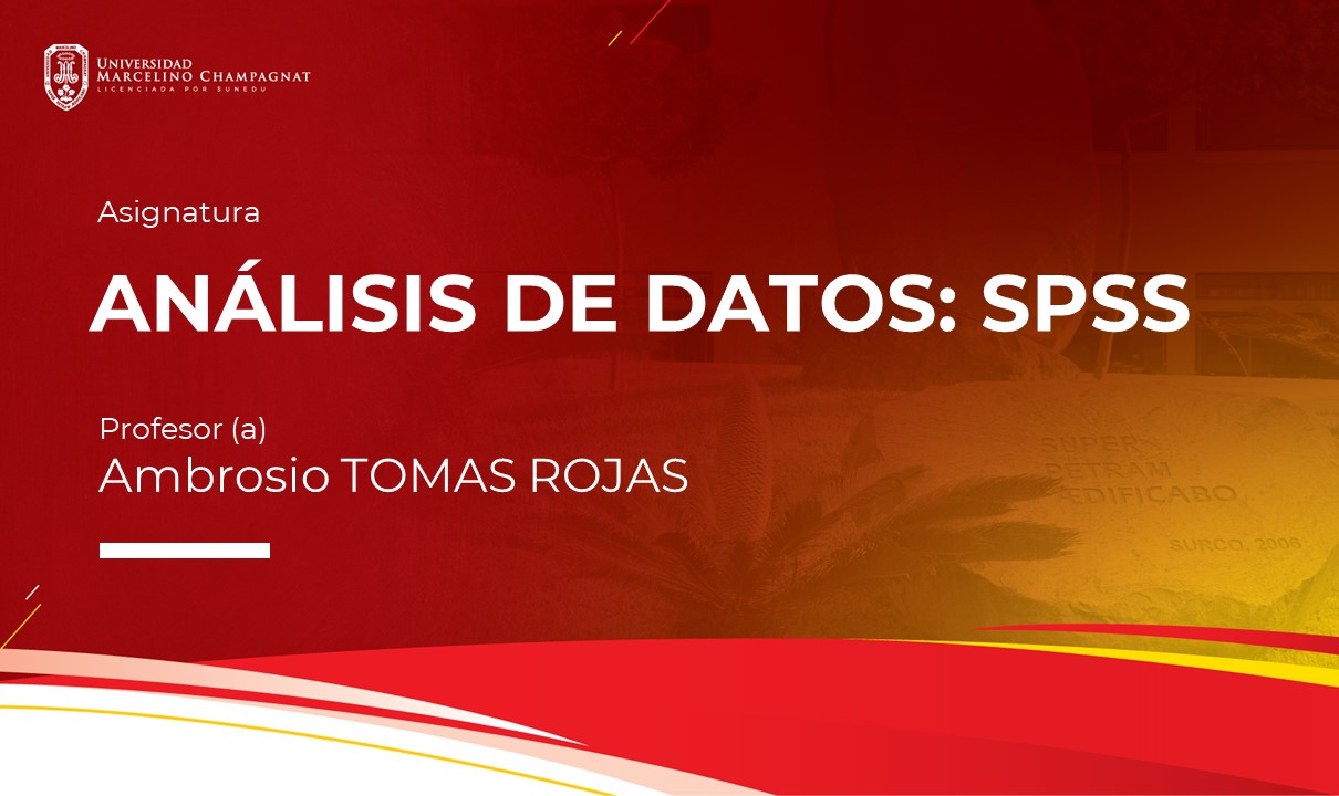 DIC - ANÁLISIS DE DATOS: SPSS