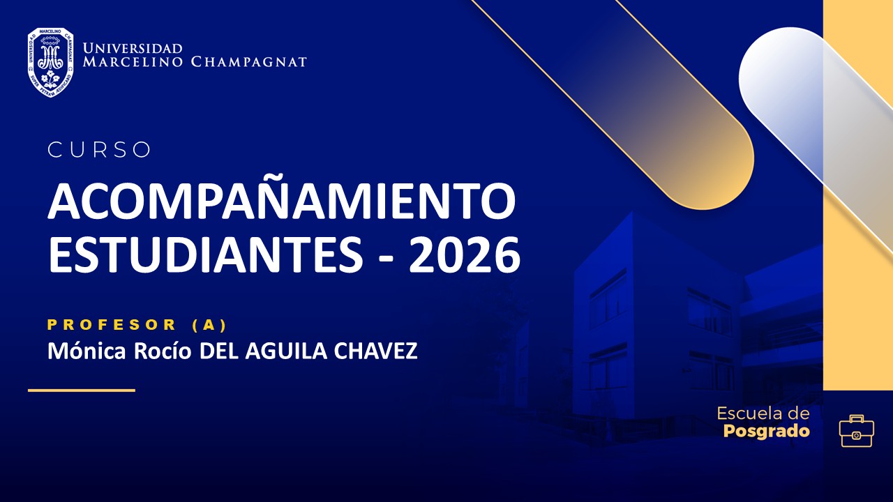 ACOMPAÑAMIENTO ESTUDIANTES - POSGRADO