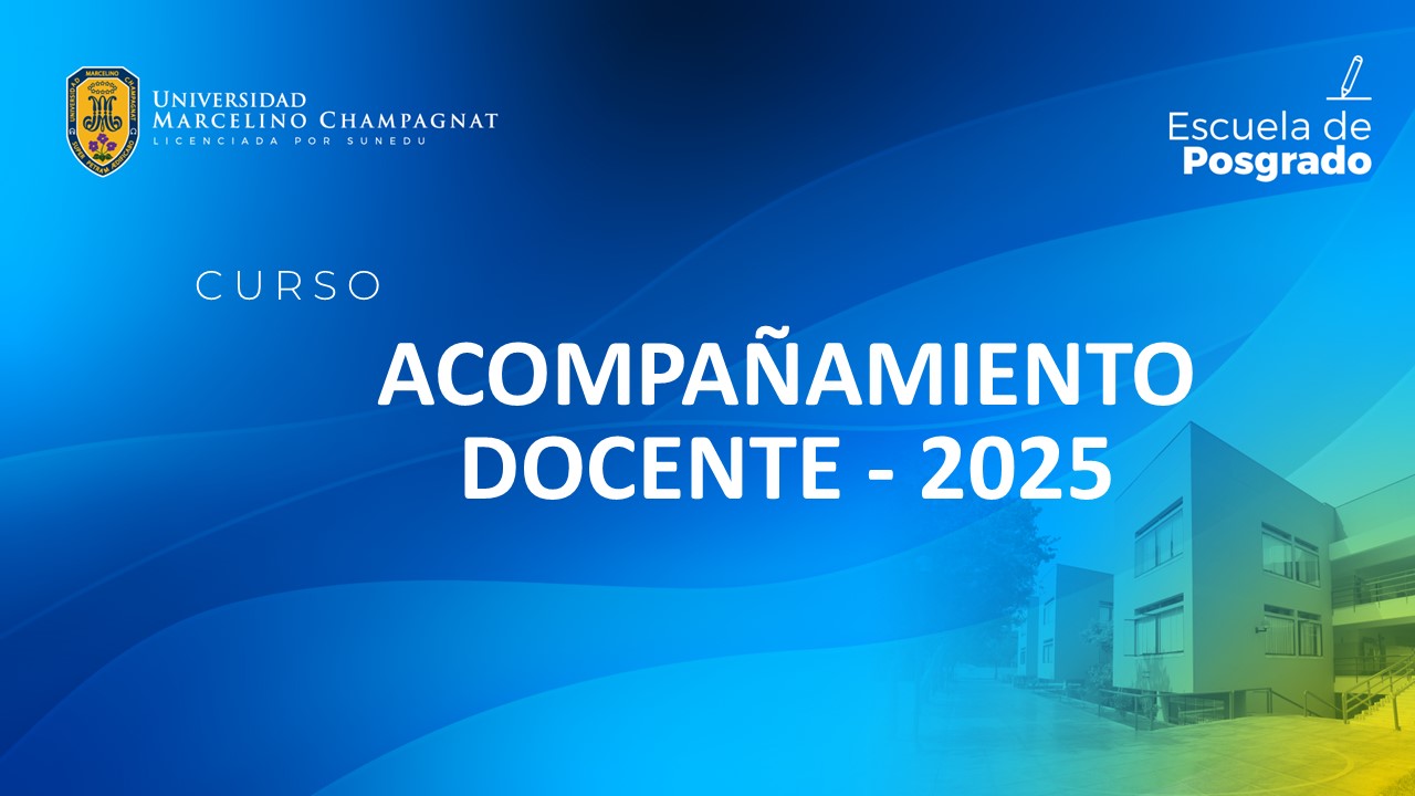 ACOMPAÑAMIENTO DOCENTE - POSGRADO