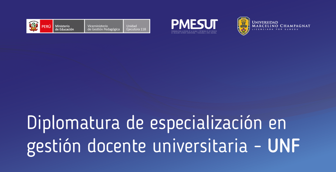 Diplomatura de Especialización en Gestión Docente Universitaria - UNF